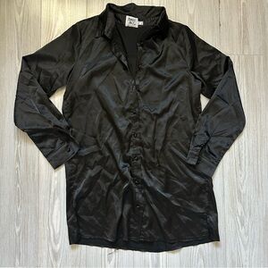 Princess Polly Satin Button Down Dress